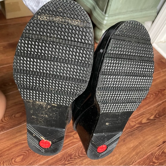 Women’s size 6 Hunter boots, wedge knee high - Picture 7 of 8